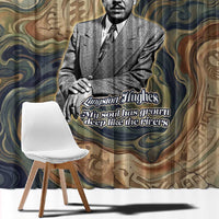 Langston Hughes Window Curtain My Soul Has Grown Deep Like the Rivers - Wonder Print Shop