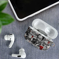 Langston Hughes AirPods Case Urban Brick Wall Design with Protest Art and Poetry Powerful Quotes - Wonder Print Shop