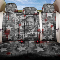 Langston Hughes Back Car Seat Cover Urban Brick Wall Design with Protest Art and Poetry Powerful Quotes - Wonder Print Shop