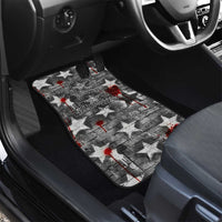Langston Hughes Car Mats Urban Brick Wall Design with Protest Art and Poetry Powerful Quotes - Wonder Print Shop