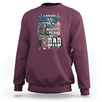 Veteran Dad Sweatshirt I Know Heaven Is A Beautiful Place Because They Have My Dad - Wonder Print Shop