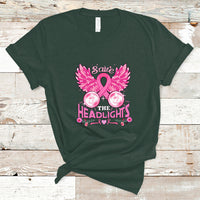 Breast Cancer Awareness T Shirt Save The Headlights - Wonder Print Shop