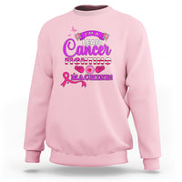 Breast Cancer Awareness Sweatshirt Im A Lean Cancer Fighting Machine! - Wonder Print Shop