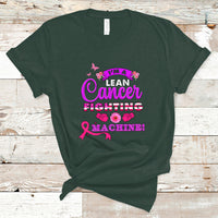 Breast Cancer Awareness T Shirt Im A Lean Cancer Fighting Machine! - Wonder Print Shop