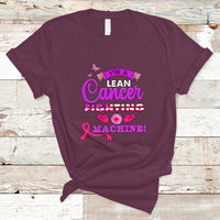 Breast Cancer Awareness T Shirt Im A Lean Cancer Fighting Machine! - Wonder Print Shop