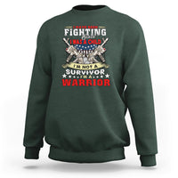 Veteran Sweatshirt Im Not a Survivor Im a Warrior - Wonder Print Shop