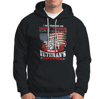 Veteran Daughter Hoodie I Am Pround of Many Things In Life - Wonder Print Shop