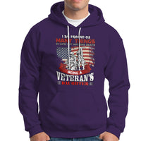 Veteran Daughter Hoodie I Am Pround of Many Things In Life - Wonder Print Shop