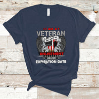 Veteran T Shirt I am a Veteran My Oath of Enlistment - Wonder Print Shop