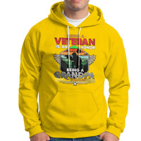 Veteran Grandpa Hoodie Being a Veteran Is an Honor Being a Grandpa is Priceless - Wonder Print Shop
