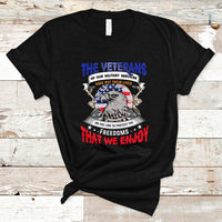 Veterans day T Shirt The Veterans of our Military Services - Wonder Print Shop