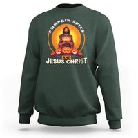 Christian Sweatshirt Pumpkin Spice and Jesus Christ - Wonder Print Shop