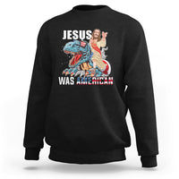 Christian Sweatshirt Jesus Was American - Wonder Print Shop