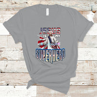 Christian T Shirt Jesus Is My Superhero - Wonder Print Shop