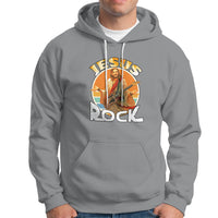 Christian Hoodie Jesus Is My Rock - Wonder Print Shop