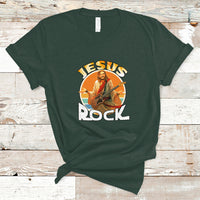 Christian T Shirt Jesus Is My Rock - Wonder Print Shop
