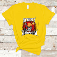 Pumpkin Head T Shirt Run! Halloween - Wonder Print Shop