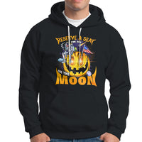 Pumpkin Head Hoodie Reserve A Seat For You On The Moon - Wonder Print Shop