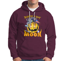 Pumpkin Head Hoodie Reserve A Seat For You On The Moon - Wonder Print Shop
