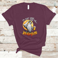 Im Just Here For The Boos T Shirt - Wonder Print Shop