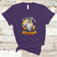 Im Just Here For The Boos T Shirt - Wonder Print Shop