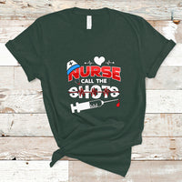 Nurse T Shirt Call The Shots - Wonder Print Shop