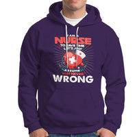 I Am A Nurse Hoodie To Save Time Assume That Never Wrong - Wonder Print Shop