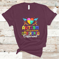 Autism Awareness T Shirt Magically Different - Wonder Print Shop
