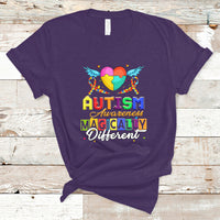 Autism Awareness T Shirt Magically Different - Wonder Print Shop