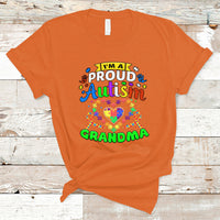 Im A Proud Autism Grandma T Shirt - Wonder Print Shop