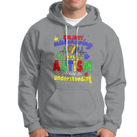 Autism Mom Hoodie Im Not Misbehaving - Wonder Print Shop