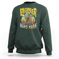 Engineer Sweatshirt Hard Work In Prosess - Wonder Print Shop