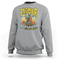 Engineer Sweatshirt Hard Work In Prosess - Wonder Print Shop