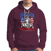 Engineer Dad Hoodie Nothing Scares Me - Wonder Print Shop