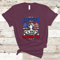 Engineer Dad T Shirt Nothing Scares Me - Wonder Print Shop