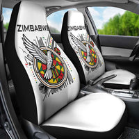 Spirit of Zimbabwe Car Seat Cover Tribal Patterns, Flag Colors and Symbol of Peace