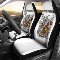 Spirit of Zimbabwe Car Seat Cover Tribal Patterns, Flag Colors and Symbol of Peace
