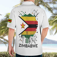 Spirit of Zimbabwe Hawaiian Shirt Tribal Patterns, Flag Colors and Symbol of Peace