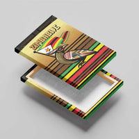 Zimbabwe Pride Canvas Wall Art Zimbabwean Bird, Tribal Patterns and Pan-African Colors