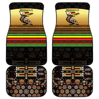 Zimbabwe Pride Car Mats Zimbabwean Bird, Tribal Patterns and Pan-African Colors
