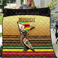 Zimbabwe Pride Quilt Zimbabwean Bird, Tribal Patterns and Pan-African Colors