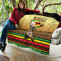 Zimbabwe Pride Quilt Zimbabwean Bird, Tribal Patterns and Pan-African Colors