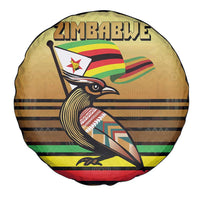 Zimbabwe Pride Spare Tire Cover Zimbabwean Bird, Tribal Patterns and Pan-African Colors