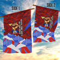 Haiti Flag Day Soul Of The Free L Union Fait La Force Garden Flag Peace Dove And Power Fist Art With Hibiscus And Broken Chains