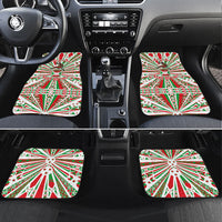 Burundi Pride Beat Of 1962 Independence Day Car Mats Traditional Karyenda Drummer Art With Flag Sunburst Design