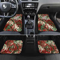 Burundi Independence Day Car Mats 1st July 1962 Distressed Grunge Flag Art - Broken Chains And Freedom Star