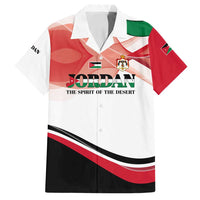 Jordan Emblem Family Matching Puletasi and Hawaiian Shirt with Flag Colors and Desert Spirit Quote