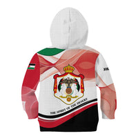 Jordan Emblem Kid Hoodie with Flag Colors and Desert Spirit Quote