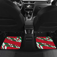 Wadi Rum Desert Car Mats with Camel Rider and Jordan Flag Colors