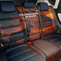 Jordan Nebo Mountain Back Car Seat Cover with Ibex and Desert Rock Landscape